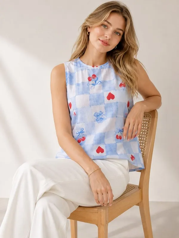 Blue_Vatican_Abstract_Printed_Shirts