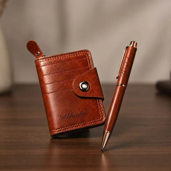 Pen+Card_Holder_Combo_With_Custom_Engraving