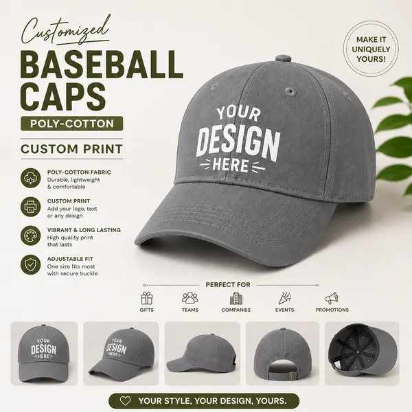 Basball_Caps_Poly-Cotton_Custom_Print