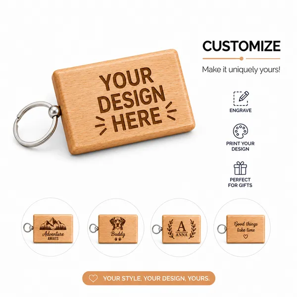 Keychains_(Wooden)_With_Custom_Engraving_On_Both_Sides