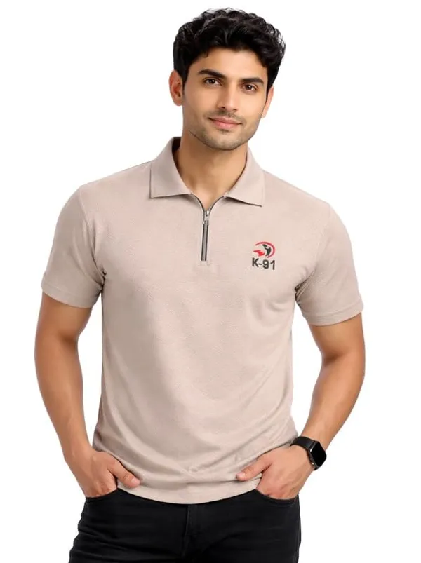 Men_S_Half_Zip_Polo_T_Shirt_Soft_Breathable_Fabric_Short_Sleeve_Casual_Golf_Shirt_Comfort_Fit