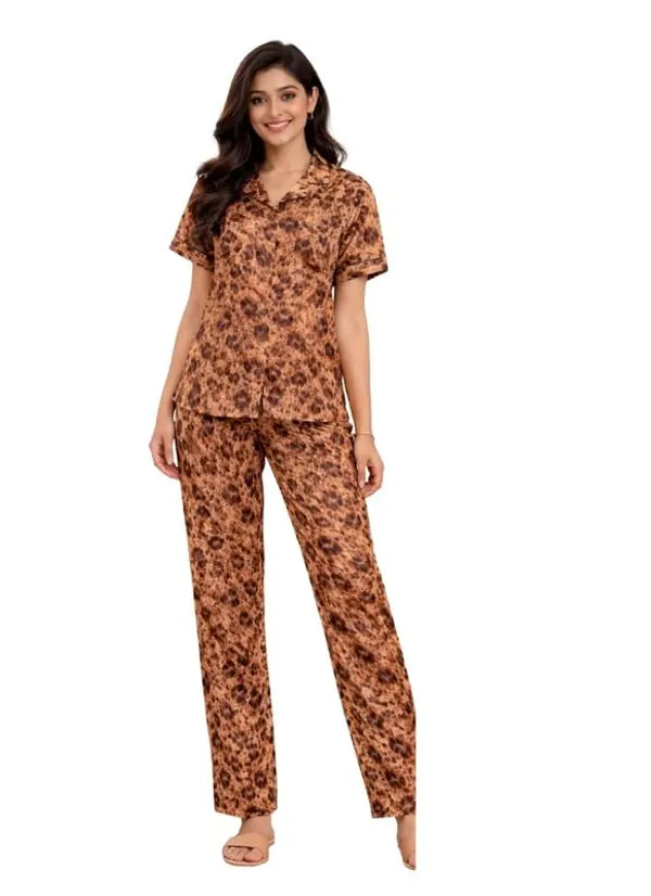 Women_S_Malai_Fabric_Printed_Night_Suit_Set_Soft_Breathable_Short_Sleeve_Shirt_With_Full_Length_Pajamas_Lightweight_Loungewear_Sleepwear_For_Ladies