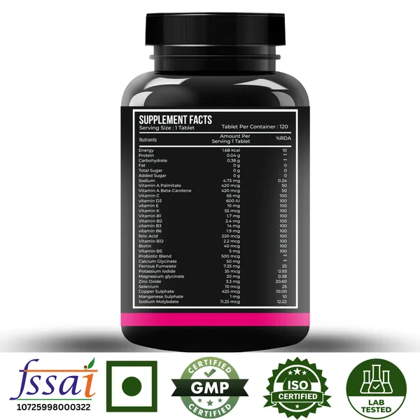 Nutrasium_Daiily_Active_Women_Multi_vitamin,_Minerals_&_Probiotics_Blends_For_Support_Daily_Active,_Fit_&_Healthy_Life_For_Women_|_120_Tablets