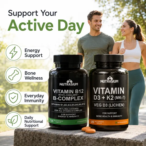 Nutrasium_Vitamin_B12_with_B-Complex_+_Vitamin_D3_K2_MK-7_Combo_|_Methylcobalamin_B12,_B1,_B2,_B3,_B5,_B6,_B9_+_Veg_D3_from_Lichen_|_Supports_Energy,_Immunity,_Bone_Health_&_Daily_Wellness_|_120_Tablets_Each