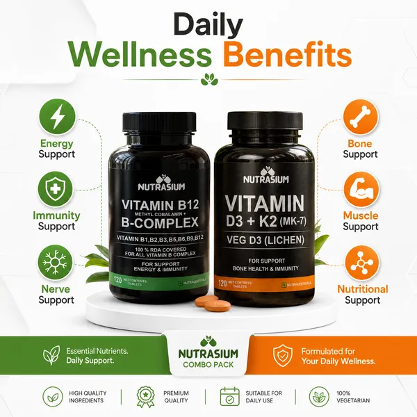 Nutrasium_Vitamin_B12_with_B-Complex_+_Vitamin_D3_K2_MK-7_Combo_|_Methylcobalamin_B12,_B1,_B2,_B3,_B5,_B6,_B9_+_Veg_D3_from_Lichen_|_Supports_Energy,_Immunity,_Bone_Health_&_Daily_Wellness_|_120_Tablets_Each