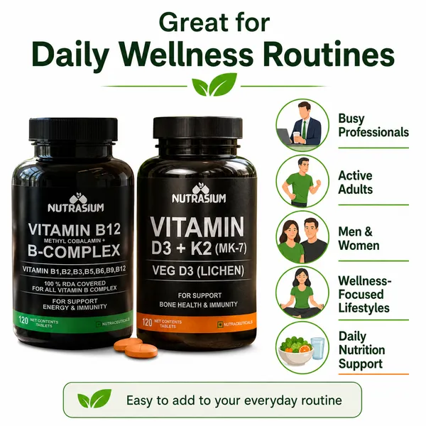 Nutrasium_Vitamin_B12_with_B-Complex_+_Vitamin_D3_K2_MK-7_Combo_|_Methylcobalamin_B12,_B1,_B2,_B3,_B5,_B6,_B9_+_Veg_D3_from_Lichen_|_Supports_Energy,_Immunity,_Bone_Health_&_Daily_Wellness_|_120_Tablets_Each
