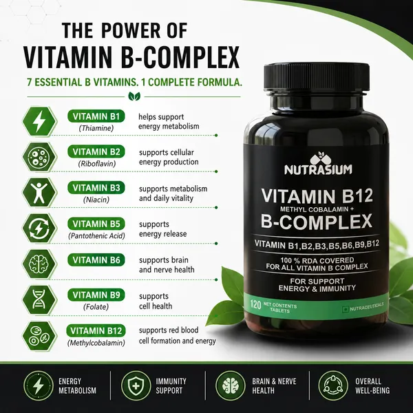 Nutrasium_Vitamin_B12_with_B-Complex_Tablets_|_Methylcobalamin_B12_with_Vitamin_B1,_B2,_B3,_B5,_B6,_B9_&_B12_|_Supports_Energy,_Immunity,_Brain_&_Nerve_Health_|_100%_RDA_B_Vitamins_|_120_Tablets
