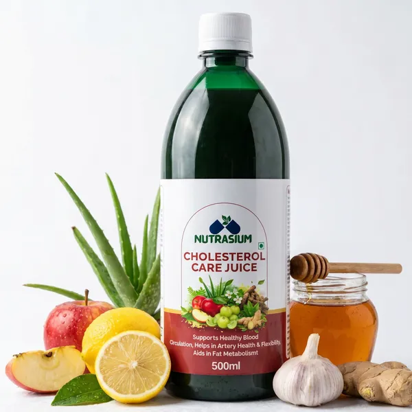 Nutrasium_Cholesterol_Care_Juice_for_Support_Healthy_Cholesterol_Level_contain__Blends_of_14_herbs,_500_ml