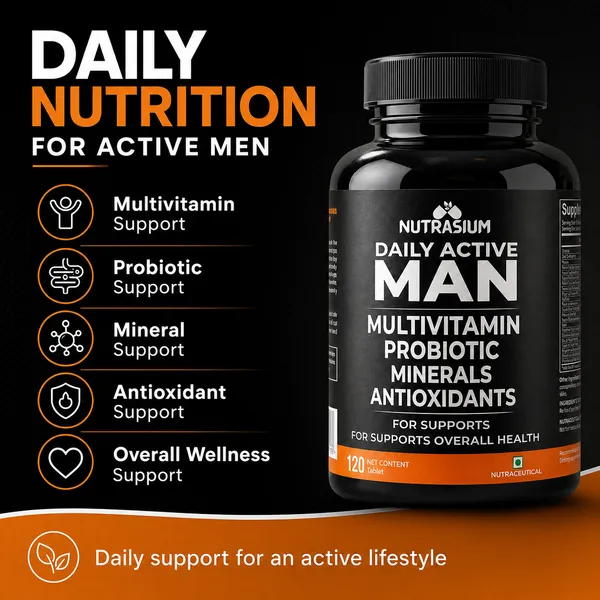 Nutrasium_Daily_Active_Man_Multivitamin_Tablets_for_Men_with_Probiotic,_Minerals_&_Antioxidants_|_Supports_Energy,_Digestion,_Immunity_&_Overall_Wellness_|_Daily_Nutrition_Supplement_for_Active_Men_|_120_Tablets