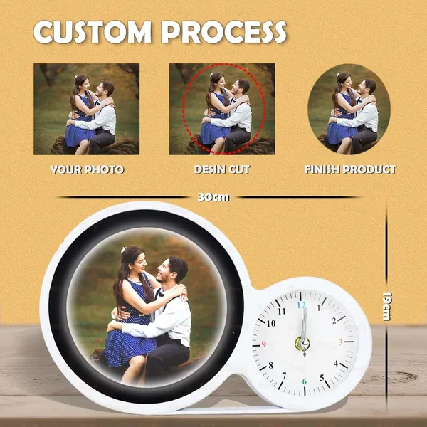 Customized_LED_Round_Magic_Mirror_–_Smart_Tabletop_Clock_&_Photo_Gift