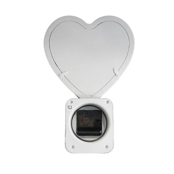 Personalized_White_Heart_Magic_Mirror_with_Clock_–_2-in-1_Photo_Frame_&_Mirror