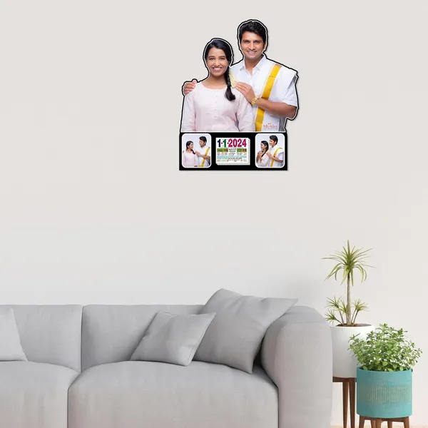 Personalized_12x18_Photo_Cutout_Tamil_Daily_Calendar_–_Custom_Wooden_Wall_Mount