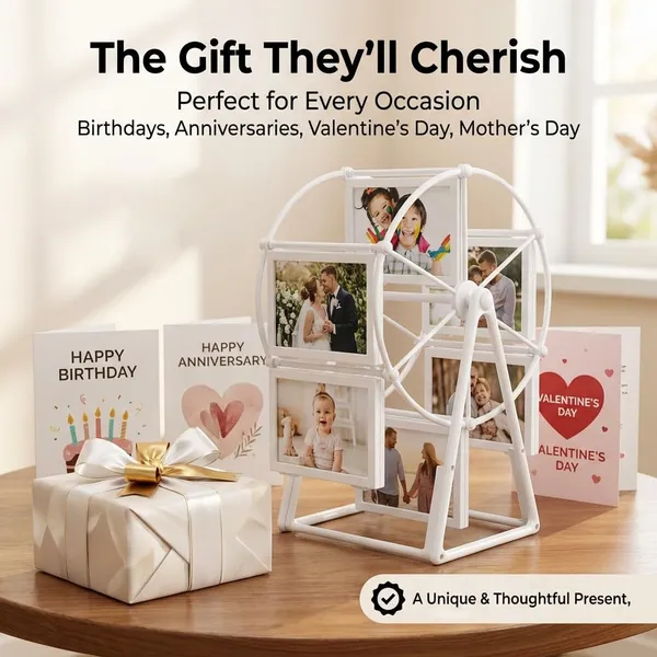 DIY_Rotating_Ferris_Wheel_Photo_Frame_–_12_Photo_Tabletop_Memory_Wheel