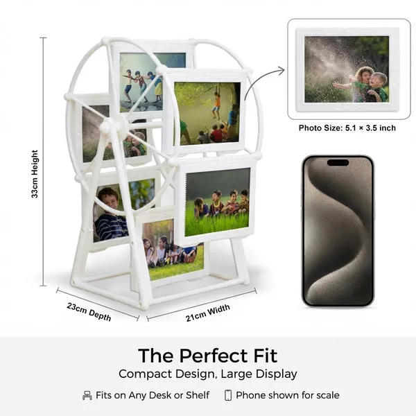 DIY_Rotating_Ferris_Wheel_Photo_Frame_–_12_Photo_Tabletop_Memory_Wheel