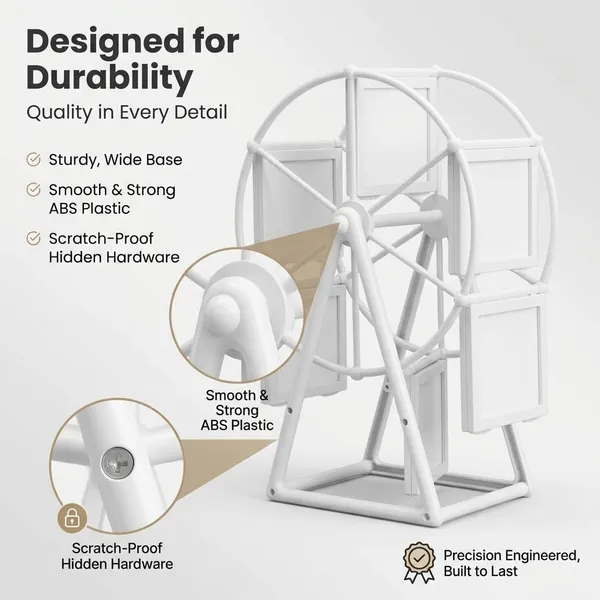 DIY_Rotating_Ferris_Wheel_Photo_Frame_–_12_Photo_Tabletop_Memory_Wheel
