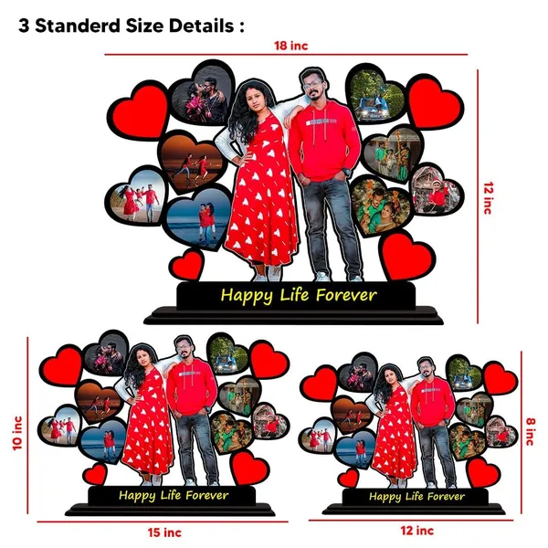 Customized_"Forever_Together"_Heart_Cutout_–_3D_Wooden_Tabletop_Frame_for_Couples