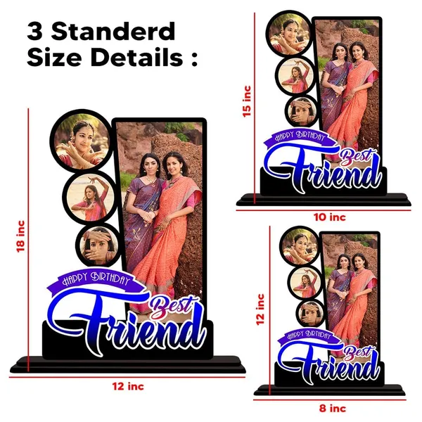 Personalized_"Best_Friends"_4-Photo_Wooden_Cutout_–_Custom_Tabletop_Gift_(10x15)