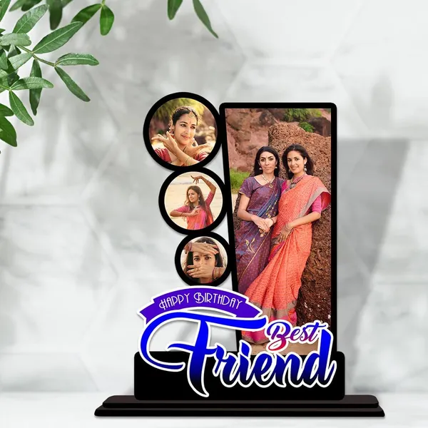Personalized_"Best_Friends"_4-Photo_Wooden_Cutout_–_Custom_Tabletop_Gift_(10x15)