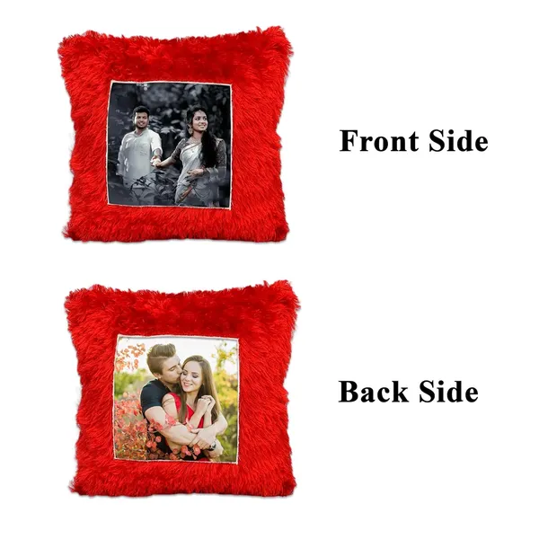Customized_Red_Square_Fur_Pillow_–_Double-Sided_High-Definition_Photo_Print