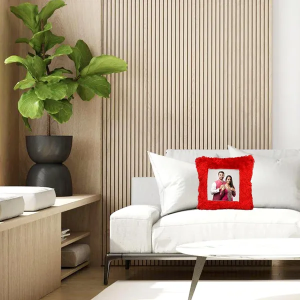Customized_Red_Square_Fur_Pillow_–_Double-Sided_High-Definition_Photo_Print