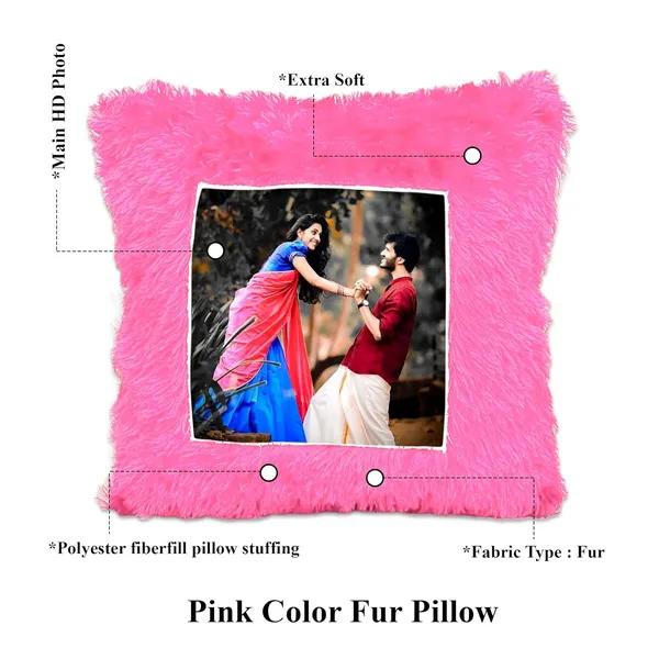 Single_Side_Square_Photo_Pink_Fur_Premium_Pillow_For_Gifts