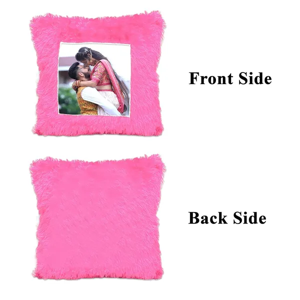 Single_Side_Square_Photo_Pink_Fur_Premium_Pillow_For_Gifts