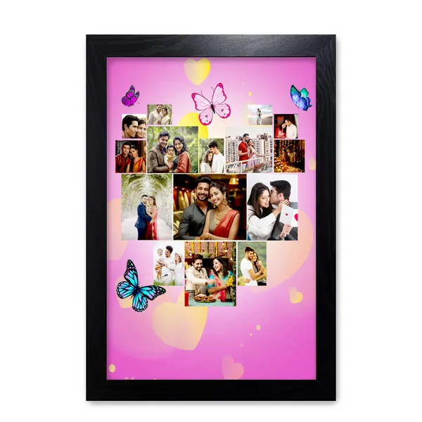 Personalized_15-Photo_Heart_Shape_Collage_Frame_–_Custom_Wooden_Wall_Decor