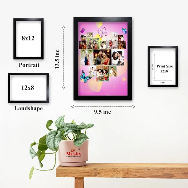 Personalized_15-Photo_Heart_Shape_Collage_Frame_–_Custom_Wooden_Wall_Decor