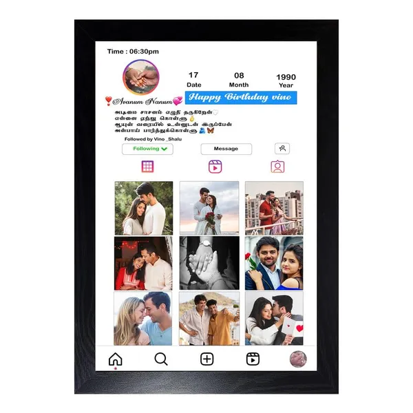 Customized_"Our_Feed"_Instagram_Frame_–_Unique_Birthday_&_Couple's_Collage