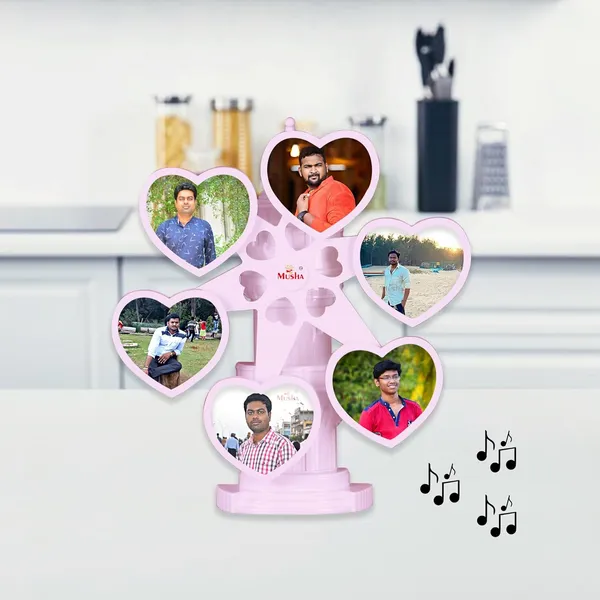 Personalized_Pink_Rotating_Music_Photo_Frame_–_Heart_Ferris_Wheel_(Wall_&_Tabletop)