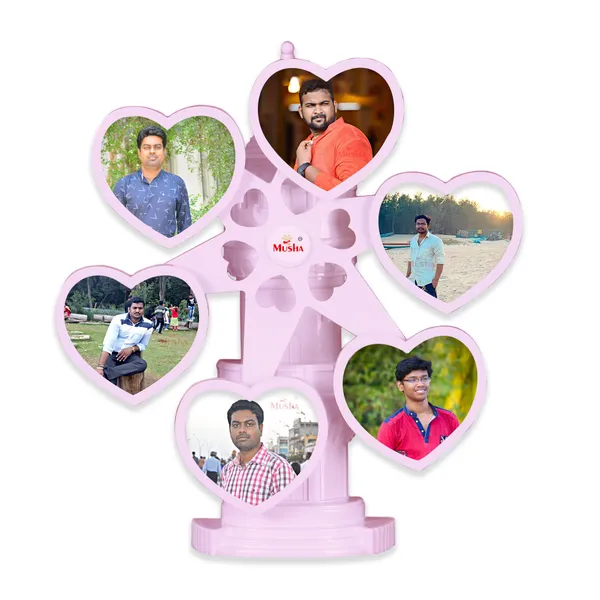 Personalized_Pink_Rotating_Music_Photo_Frame_–_Heart_Ferris_Wheel_(Wall_&_Tabletop)