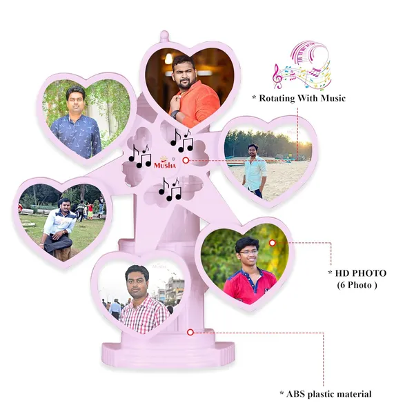 Personalized_Pink_Rotating_Music_Photo_Frame_–_Heart_Ferris_Wheel_(Wall_&_Tabletop)