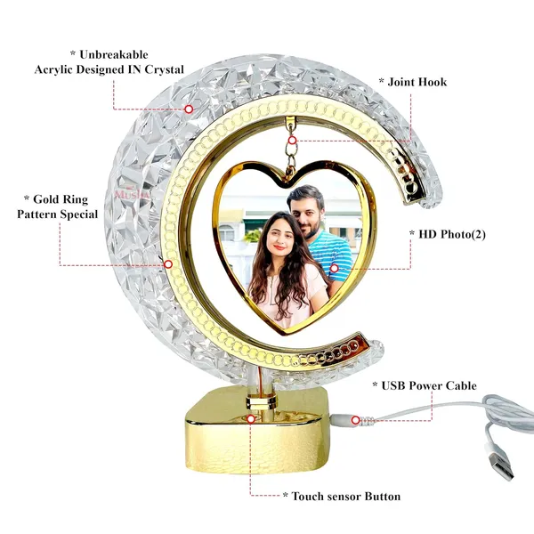 Customized_Half_Moon_Heart_Crystal_LED_Frame_–_Unique_Romantic_Tabletop_Decor