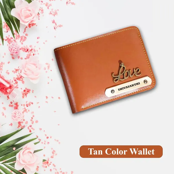 Personalized_Tan_Vegan_Leather_Wallet_–_Custom_Name_&_Charm_for_Men