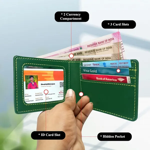 Personalized_Green_Synthetic_Leather_Wallet_–_Custom_Name_&_Charm_for_Men