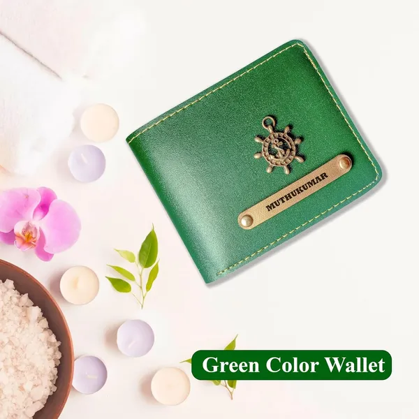 Personalized_Green_Synthetic_Leather_Wallet_–_Custom_Name_&_Charm_for_Men
