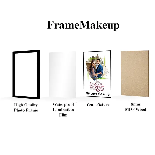 Customized_"Forever_Together"_Single_Photo_Frame_–_Premium_Matte_Laminated_Gift