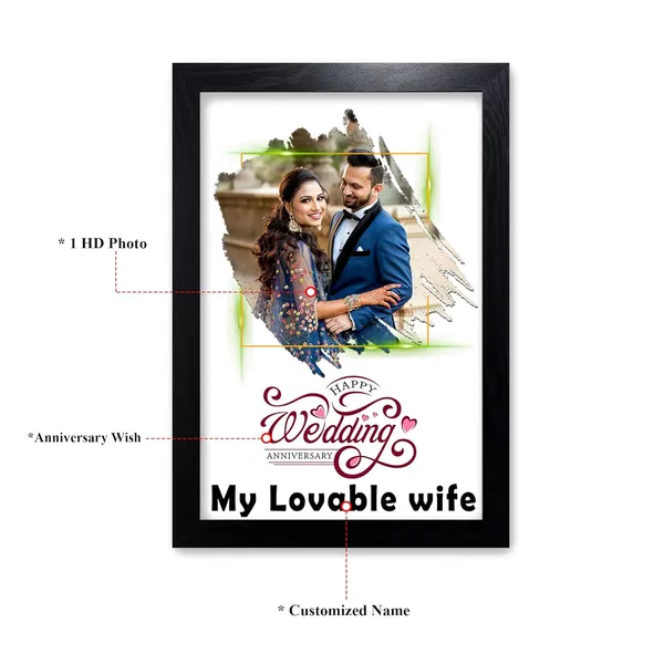 Customized_"Forever_Together"_Single_Photo_Frame_–_Premium_Matte_Laminated_Gift