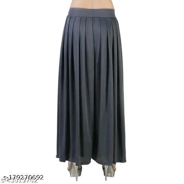 Set_Of_1-Grey_Lycra_Elastic_Waistband_Palazzo_For_Women