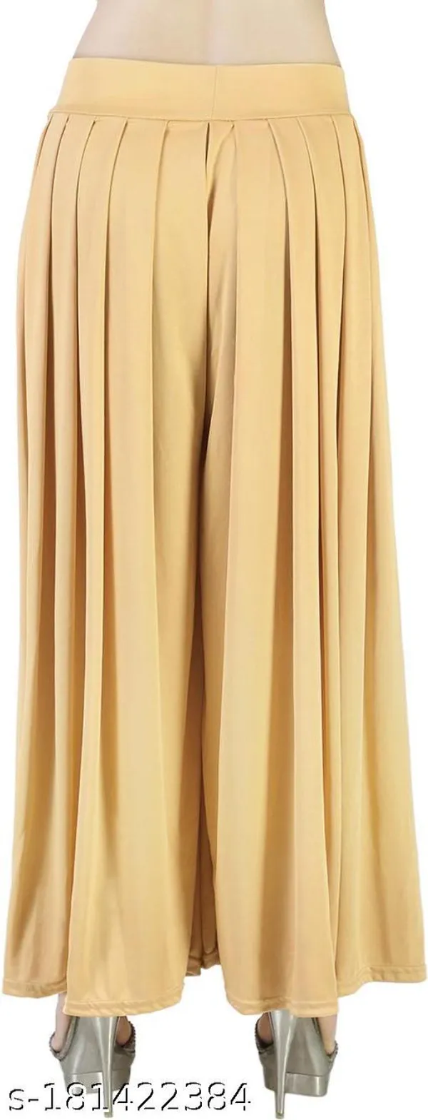 Set_Of_2-Black_And_Gold_Lycra_Elastic_Waistband_Palazzo_For_Women