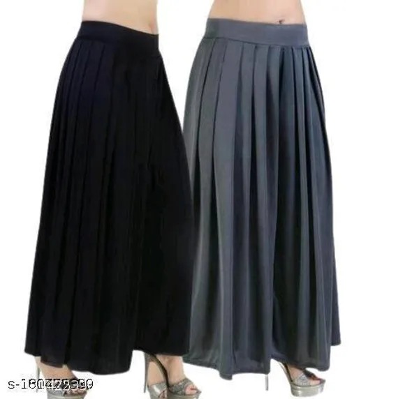 Set_Of_2-Black_And_White_Lycra_Elastic_Waistband_Palazzo_For_Women