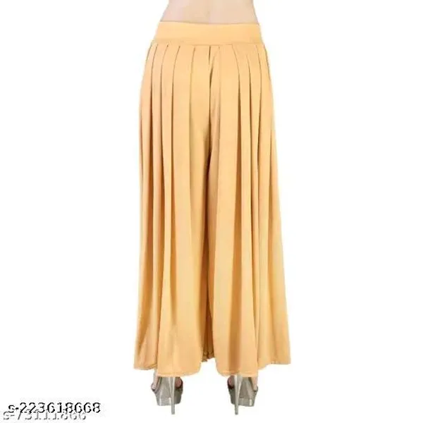 Set_Of_2-Maroon_And_Gold_Lycra_Elastic_Waistband_Palazzo_For_Women