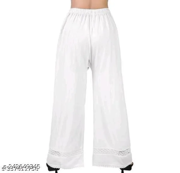 Set_Of_1-White_Rayon_Elastic_Waistband_Palazzo_For_Women