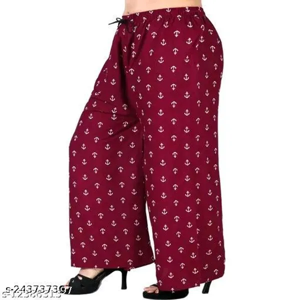 Set_Of_2-Maroon_And_Red_Mid_Rise_Drawstring_Plazzo_Print_For_Women