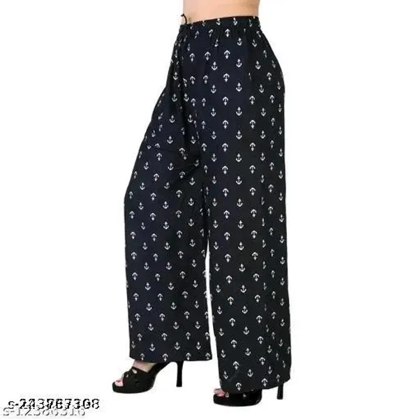 Set_Of_2-Navy_Blue_Black_Mid_Rise_Drawstring_Plazzo_Print_For_Women