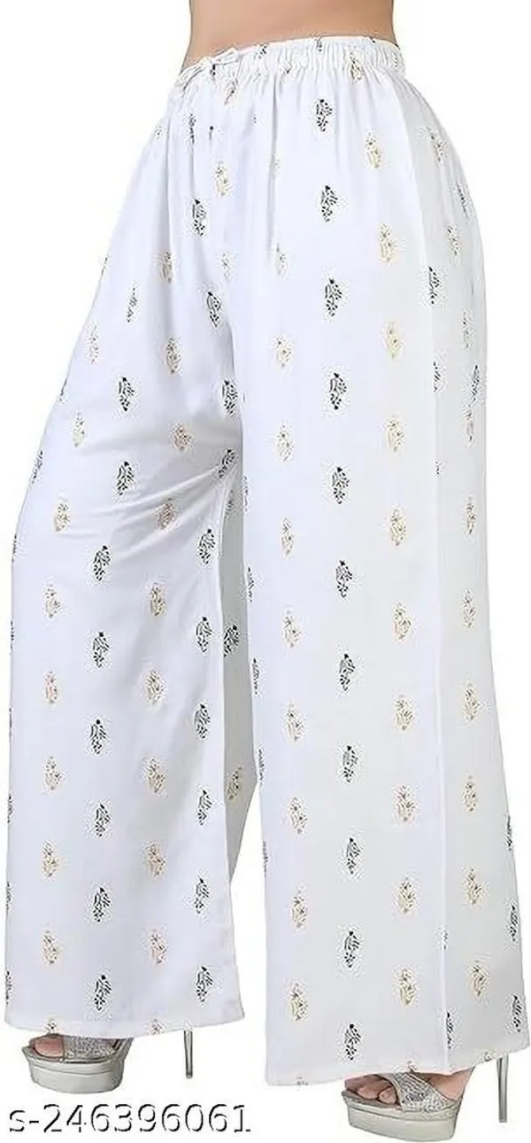 Set_Of_1-White_Mid_Rise_Drawstring_Print_Plazzo_For_Women