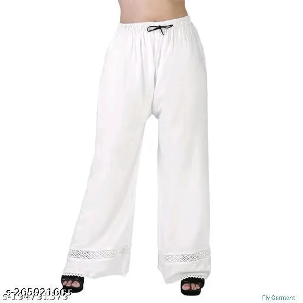 Set_Of_1-Black_Rayon_Elastic_Waistband_Palazzo_For_Women