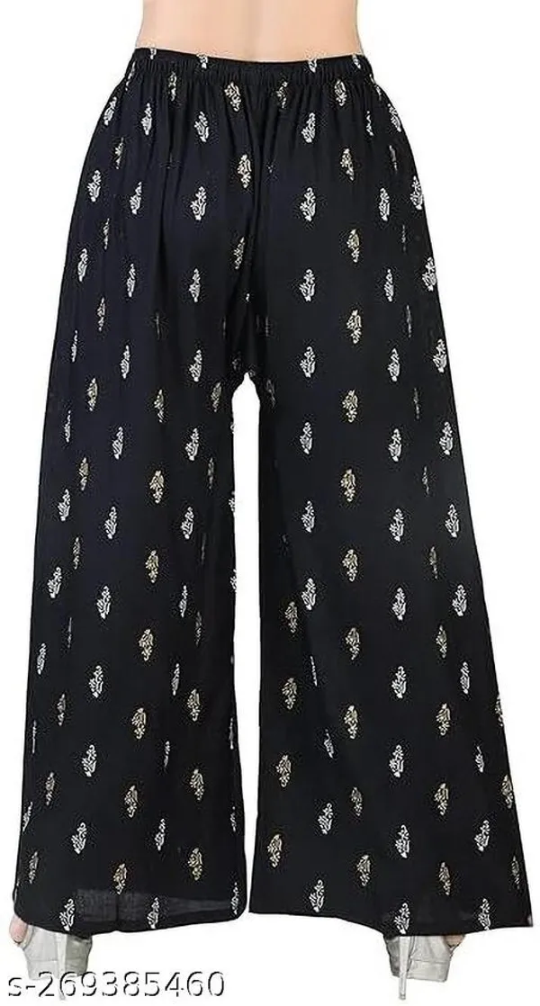 Set_Of_3-Grey_And_Maroon_Mid_Rise_Elastic_Waistband_Print_Plazzo_For_Women