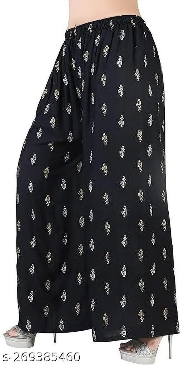 Set_Of_3-Grey_And_Maroon_Mid_Rise_Elastic_Waistband_Print_Plazzo_For_Women