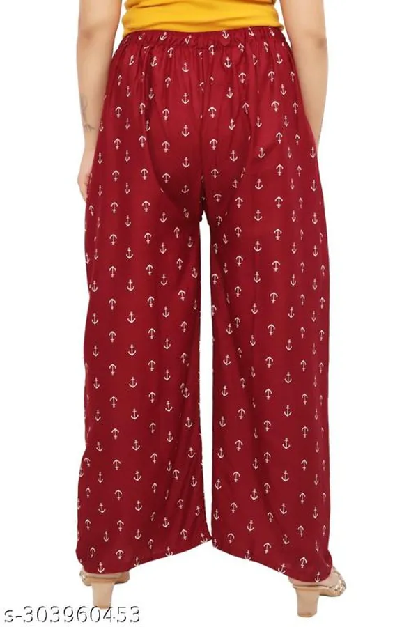 Set_Of_1-Maroon_Mid_Rise_Lycra_Drawstring_Palazzo_For_Women